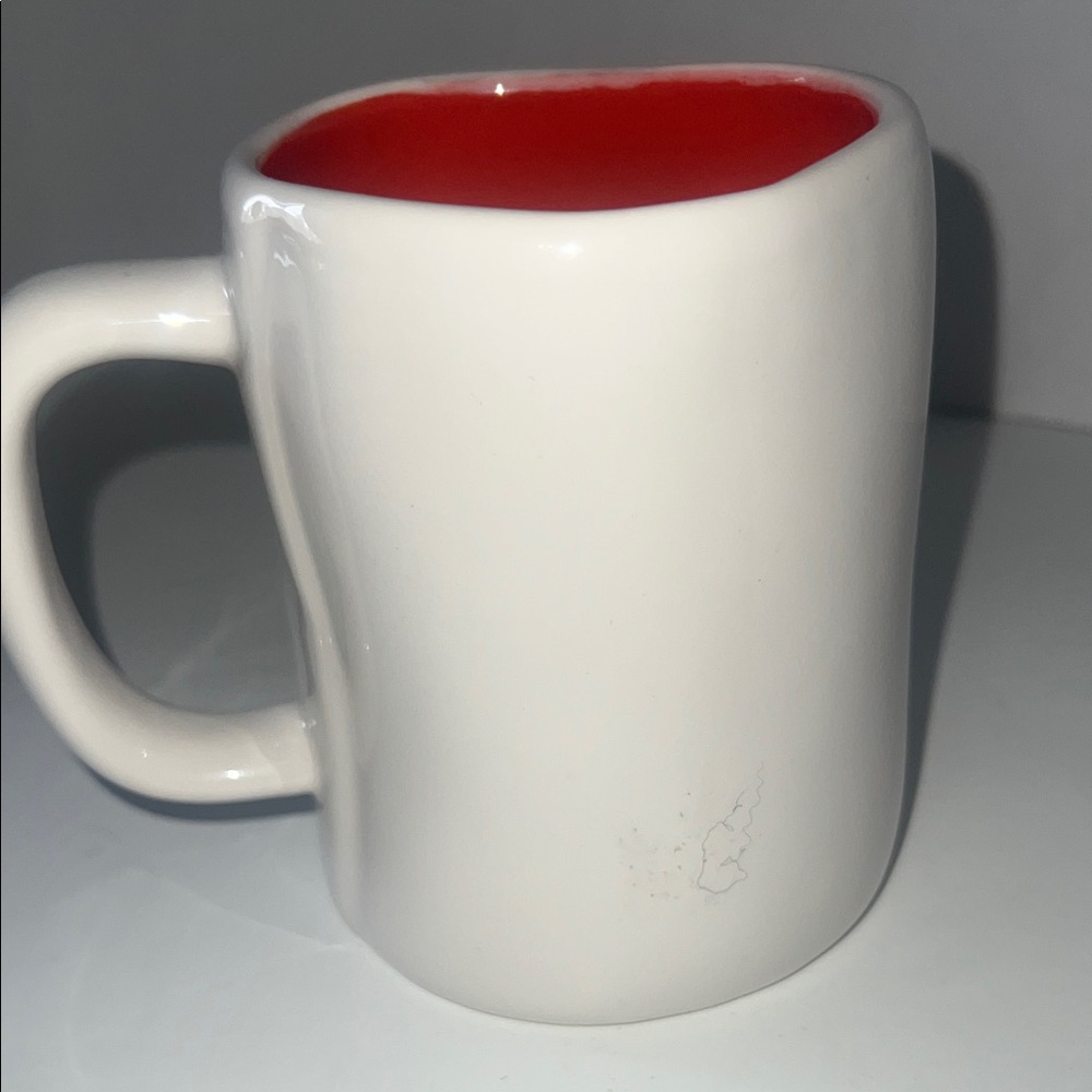 Rae Dunn White and Red Coffee Tea Mug - I Teach Tiny Human Artesian Collection - Picture 5 of 8
